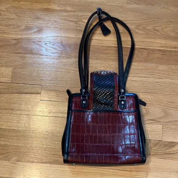 Vintage M.C. Marc Chantel embossed leather purse with heart - Picture 4 of 12